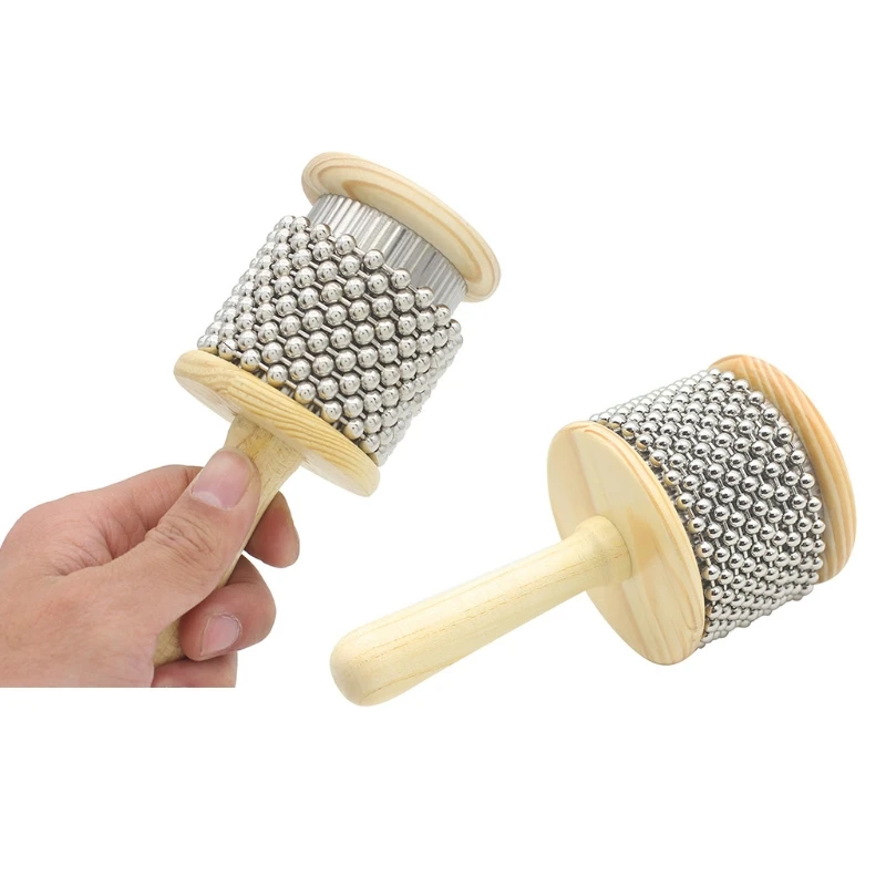 

Cabasa Musical Instrument for Students Kids Classroom Band Compact Size