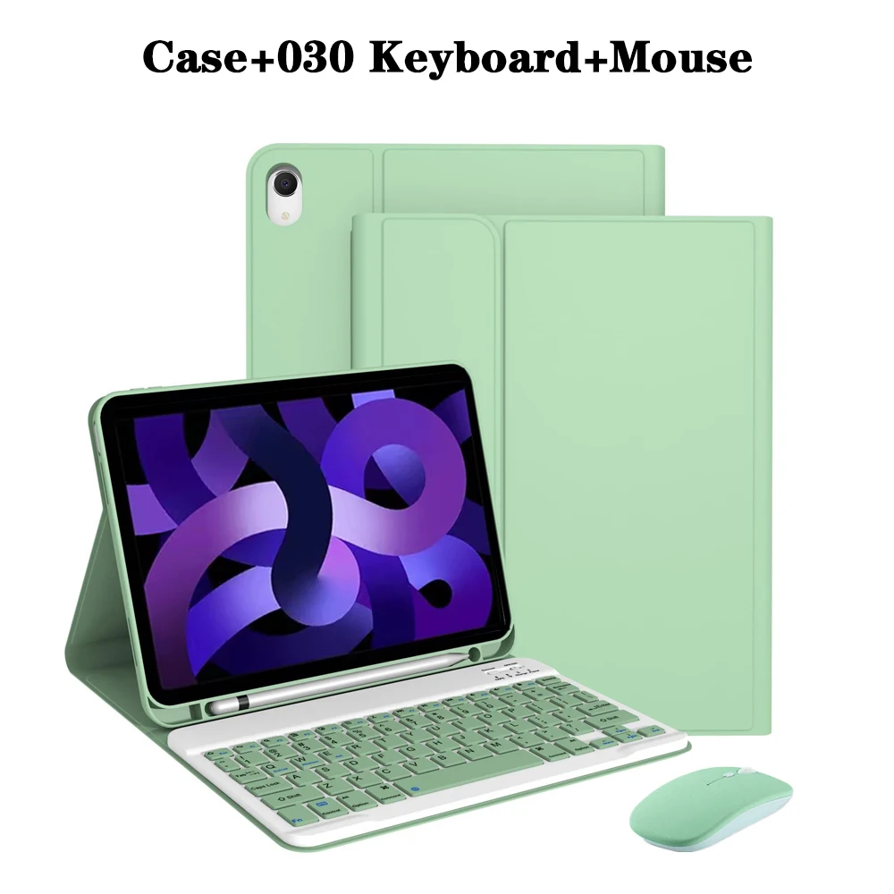 Detachable Keyboard Tablet Case with Pencil Holder