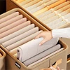 Thicken Steel Frame Clothes Organizer Pants Sweater Storage Cabinets Jeans Storage Box Wardrobe Clothes Storage Organizers 5