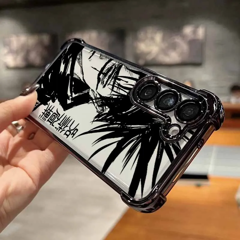 Jujutsu Anime Kaisen Plating Anti-Fall Phone Case