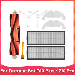 Universal Robot Vacuum Accessory Kit - Roller Brush, Side Brush, Filter, Mop, and Dust Bag (Set A)