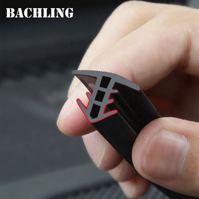 Enhanced Car Dashboard Soundproofing Rubber Weatherstrip for Noise Insulation and Leak Protection