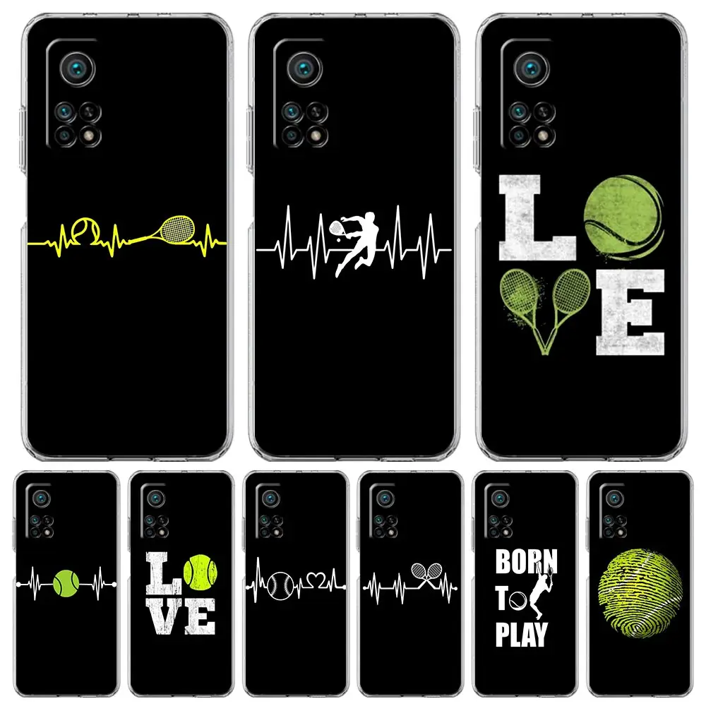 Clear Tennis Ball Sport Phone Case Cover
