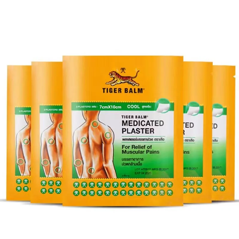 Original Thailand Tiger Balm Medical Plaster Muscle Arthritis Rheumatism Pain Relief Patch Massage Body Waist Leg pain relief patch