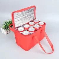 2023 Portable Thermal Insulated Cooler Bags Large Outdoor Camping Lunch Bento Box Trips BBQ Meal Drink Zip Pack Picnic Supplies 2