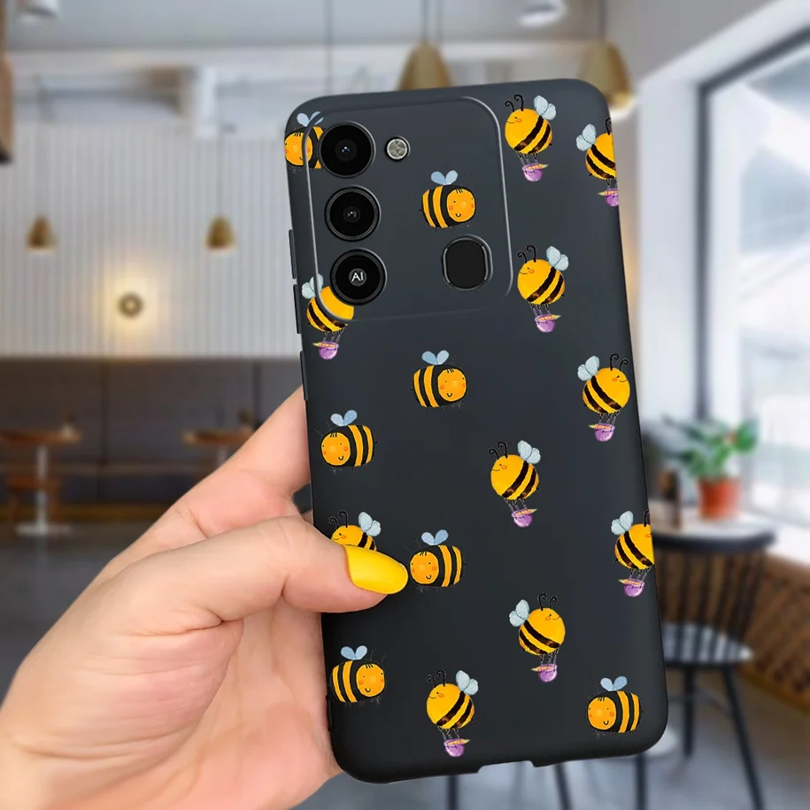 Romantic Couple Heart Silicone Phone Case - Artistic Soft TPU Cover