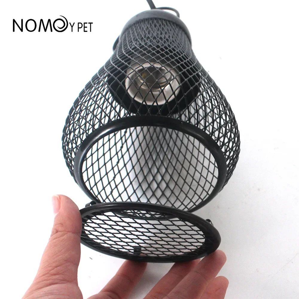 100-300w Heating Lamp Grille Anti-collision and Anti-scalding Hanging Grille Ceramic Heating Lamp Reptile E27 Lamp Holder