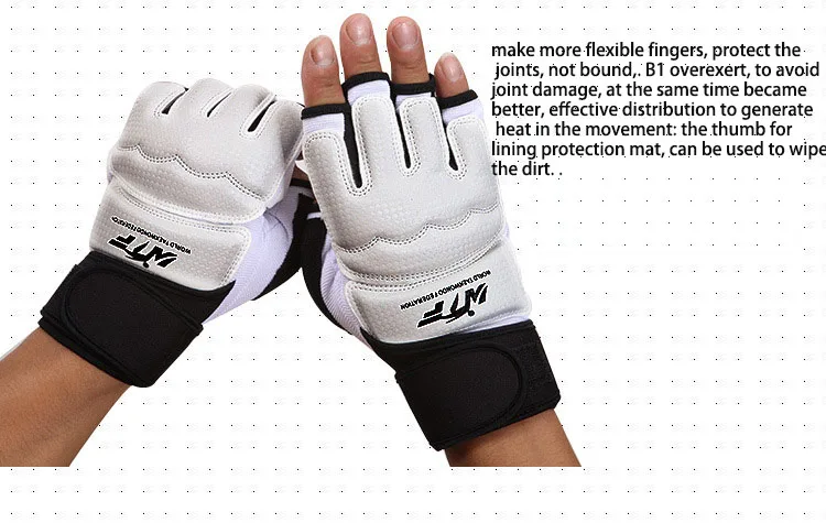 Taekwondo Gloves Foot Protector Taekwondo Shoes Foot Socks MMA WTF Adult Child Hand Protector Half Finger Boxing Gloves taekwondo foot gloves martial arts protector set martial arts shoes