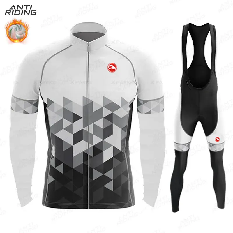 

Winter Thermal Fleece 2020 Cycling Jersey Set Racing Bike Cycling Suit Mountian Bicycle Cycling Clothing Ropa Ciclismo Bicycle
