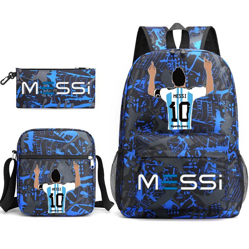 Messi Backpack Fashion Oxford Student School Backpacks 16 Inch Laptop Bag  Casual Travel Laptop Rucksack Mochila - Backpacks - AliExpress