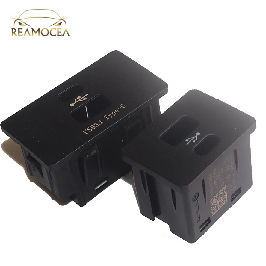 Car Parts Reamocea Plastic Car USB Carplay Box Hub Cover Fit For Ford Interface Module Sync3