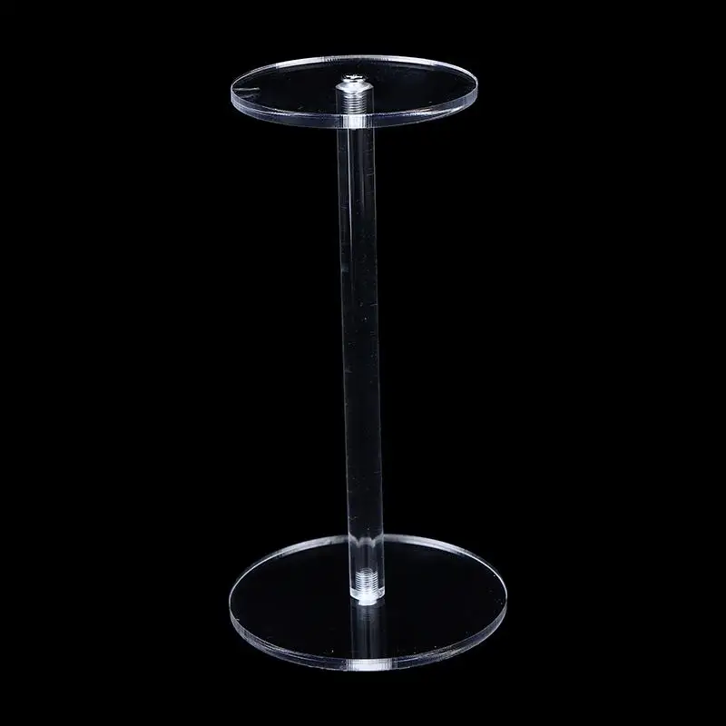 Transparent Frame Round Jewelry Display Stand Acrylic Clear Bracelet Organizer Shelf Jewelry Storage Rack