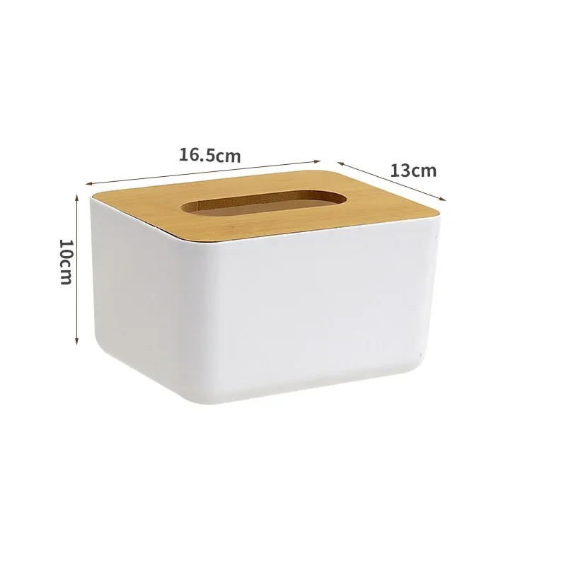 Japanese Minimalist Wooden Cover Desktop, Home Tissue Box, Storage, Paper Drawer, Car Gift