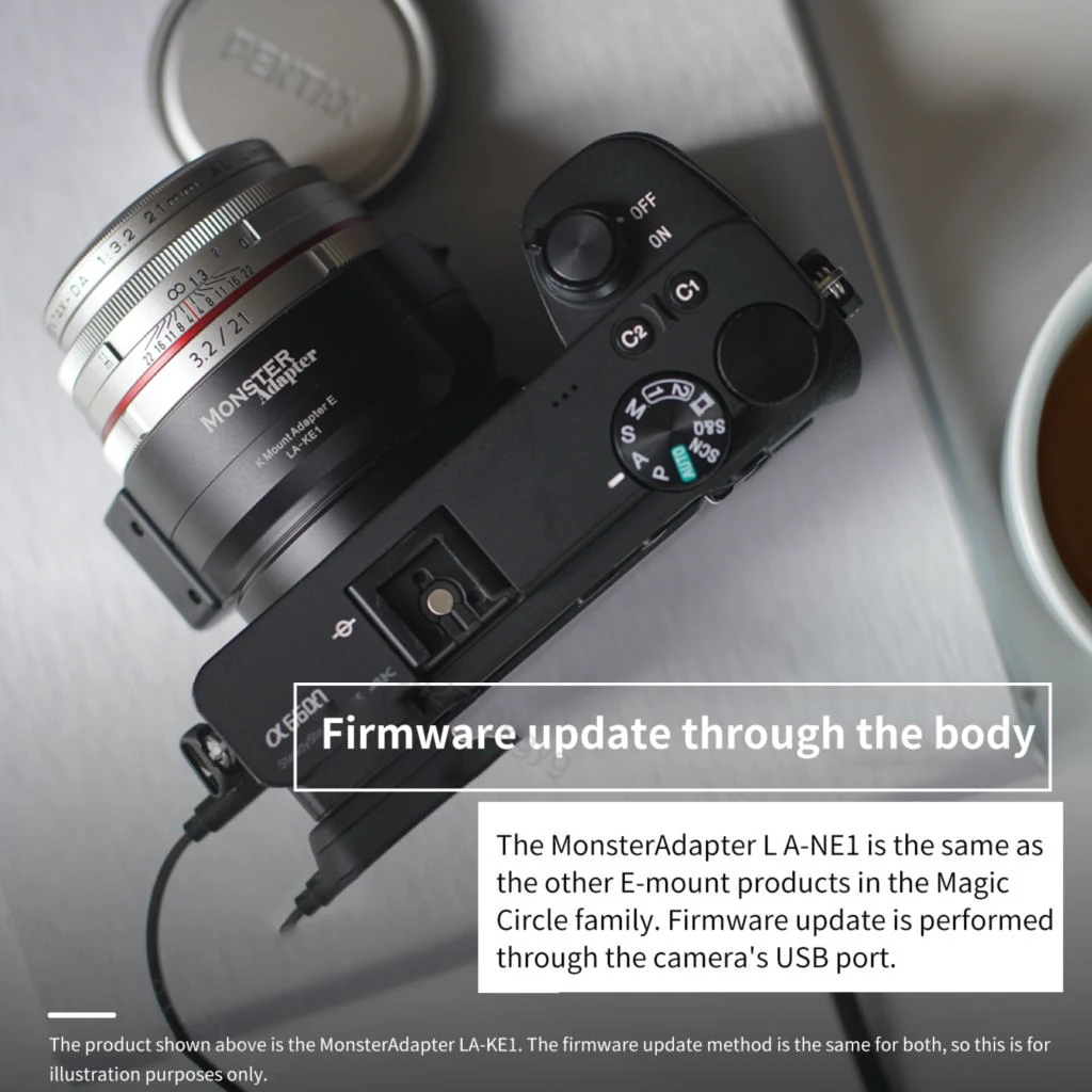 Monster Adapter LA-NE1 AF Lens Adapter for Contax N mount