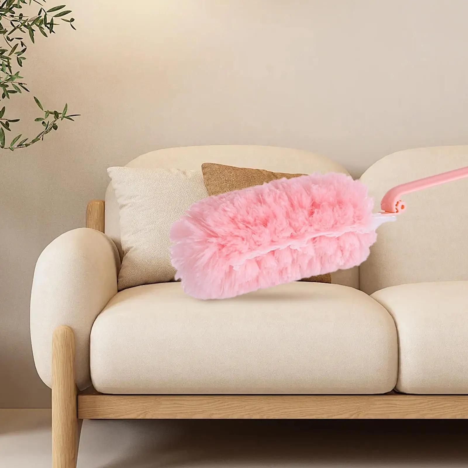 Description Picture 4 of itemDust Wand Duster Cleaner With Foldable Handle Adjustable Head Washable Cleaning Tools For Air Conditioner Furniture Computer Bed