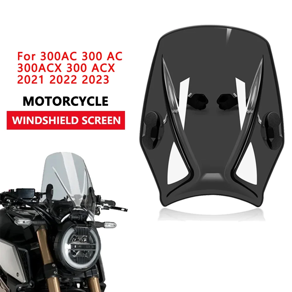 Motorrad Windschutzscheibe Universal Windschutzscheibe Universal Halterung für 300AC 300 AC 300ACX 300 ACX Windschutzscheibe Abdeckung Gua_voghion.com