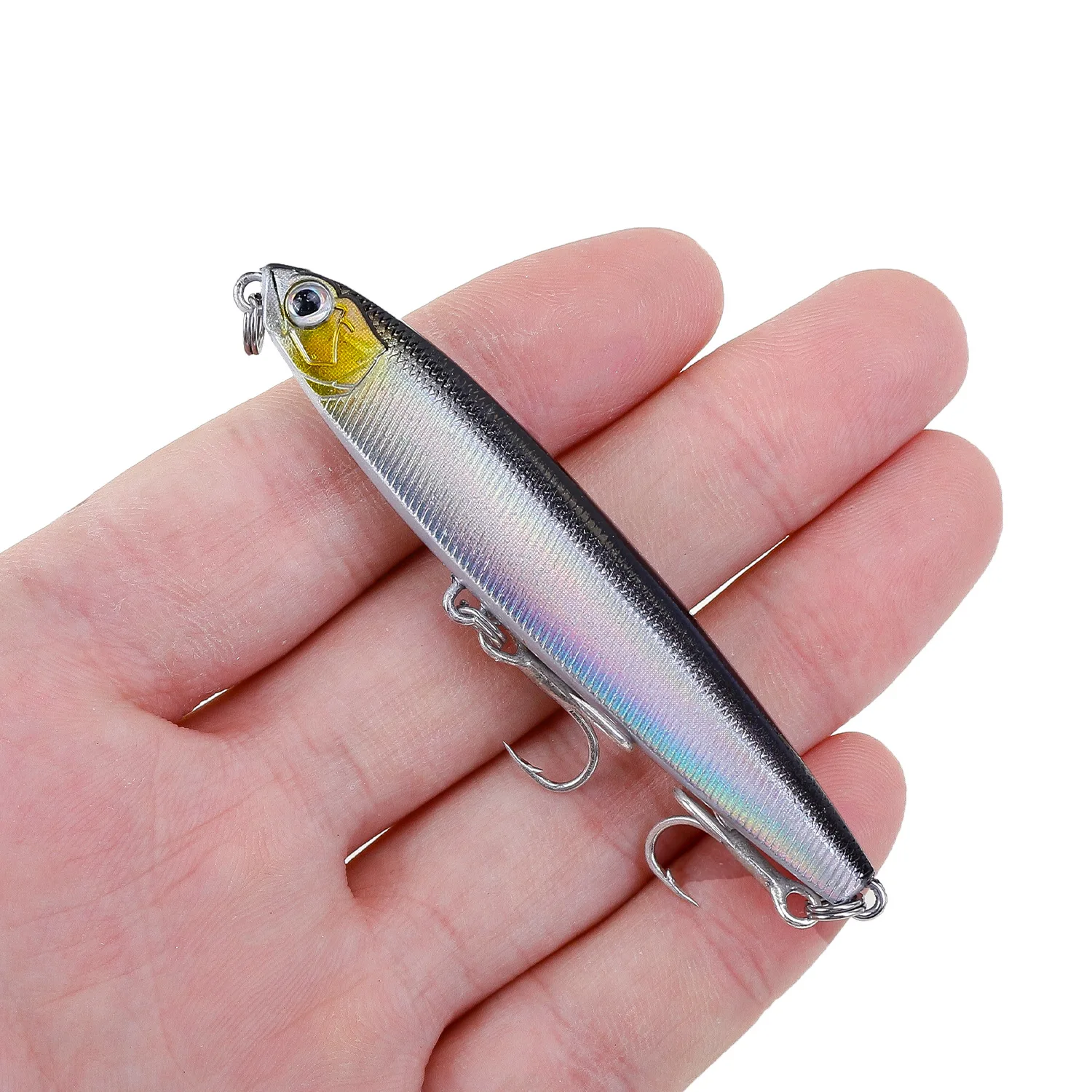2021Bass Fishing Tackle Fishing Esche Da Acqua Salata Matita Affondamento Fishing Lure Weights 12-18G Fish Bait Trolling Lur