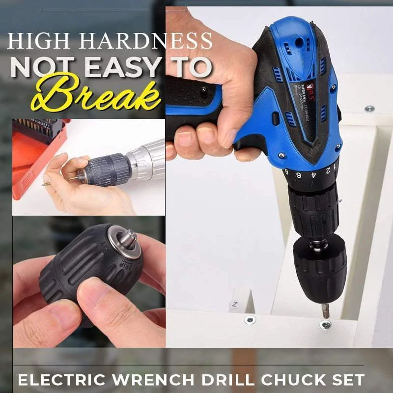 Drill Chuck Keyless Screwdriver Impact Driver Adaptor Electric Micro Motor Clamp Mini Chuck Fixture Hex Shank Drill Bits Adapter