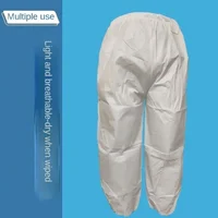 ABDL Adult Baby Non Woven Diaper Bloomers Unisex Loose Waterproof Leak Proof Hygienic Trousers Bedridden Incontinence Pants 2