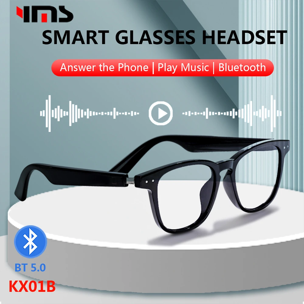 2022 New Smart Glasses Fashion Men's and Women's Bluetooth Music Glasses Multi-function Glasses Music Playback Answering Calls 