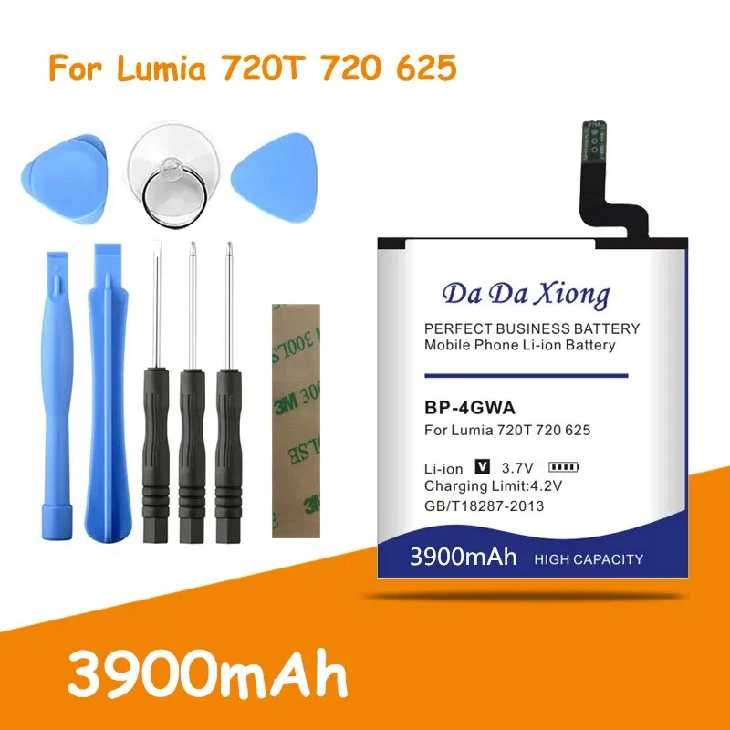 Bl-6Q Bp-4Gwa Bp-6Mt Batteria He319 Per Nokia Lumia 3 720T 6700C N81 N82 N97 630 830 925 929 930 1202 7210 2100 1045 1320 Mini