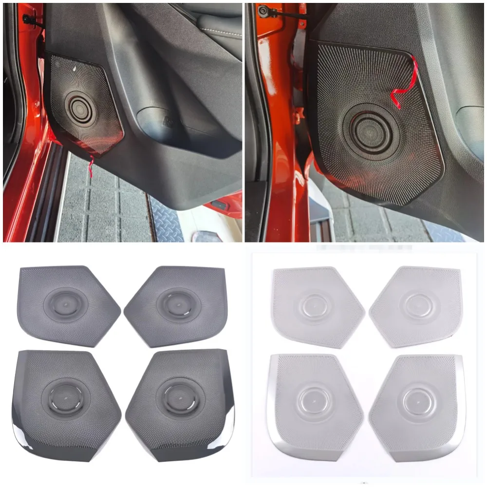 

For Isuzu D-MAX DMAX 2021 2022 2023 Accessories Door Speaker Audio Loudspeaker Decoration Cover Trim Car Styling