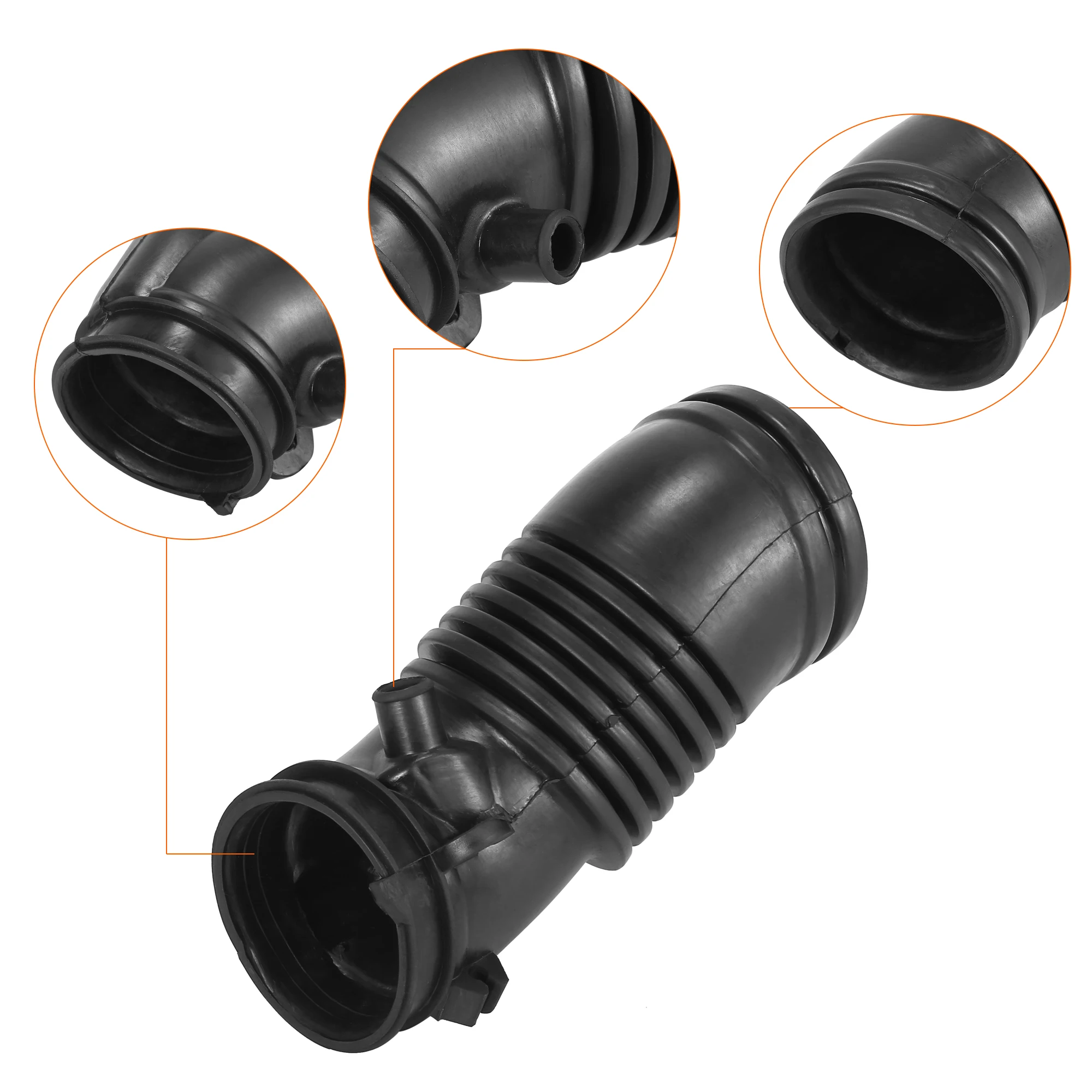 UXCELL Engine Air Flow Intake Filter Hose Tube for Honda Odyssey 2005-2006 2011 2012 2013 2014- 696-020 17228RGLA00