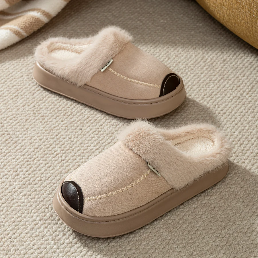 EvaCozy™ Couple's Winter Slippers - Matching Non-Slip House Shoes