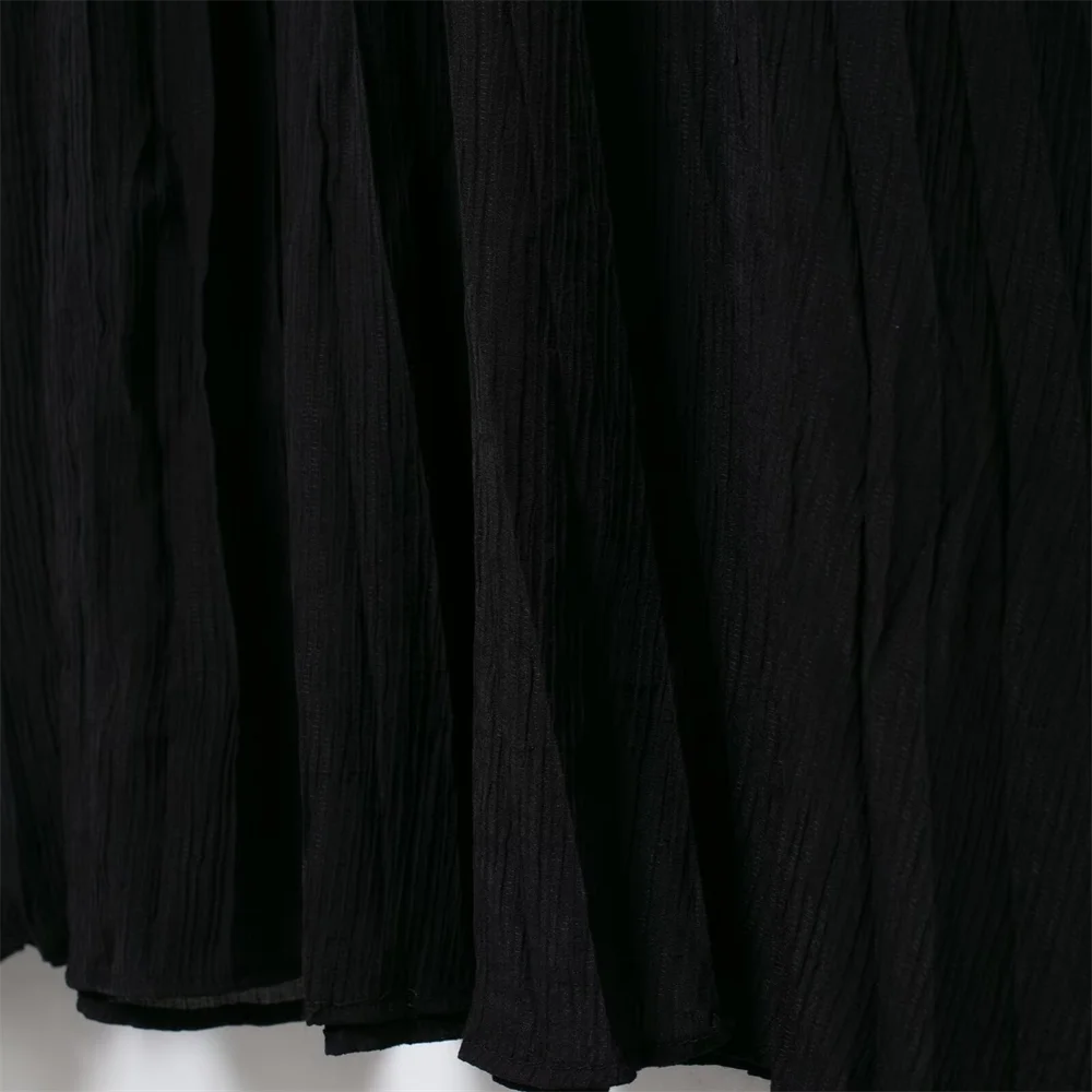 Autumn New Women's Clothing Style Slimming Asymmetric Knitted Coat Small Folded Splicing Skirt Set