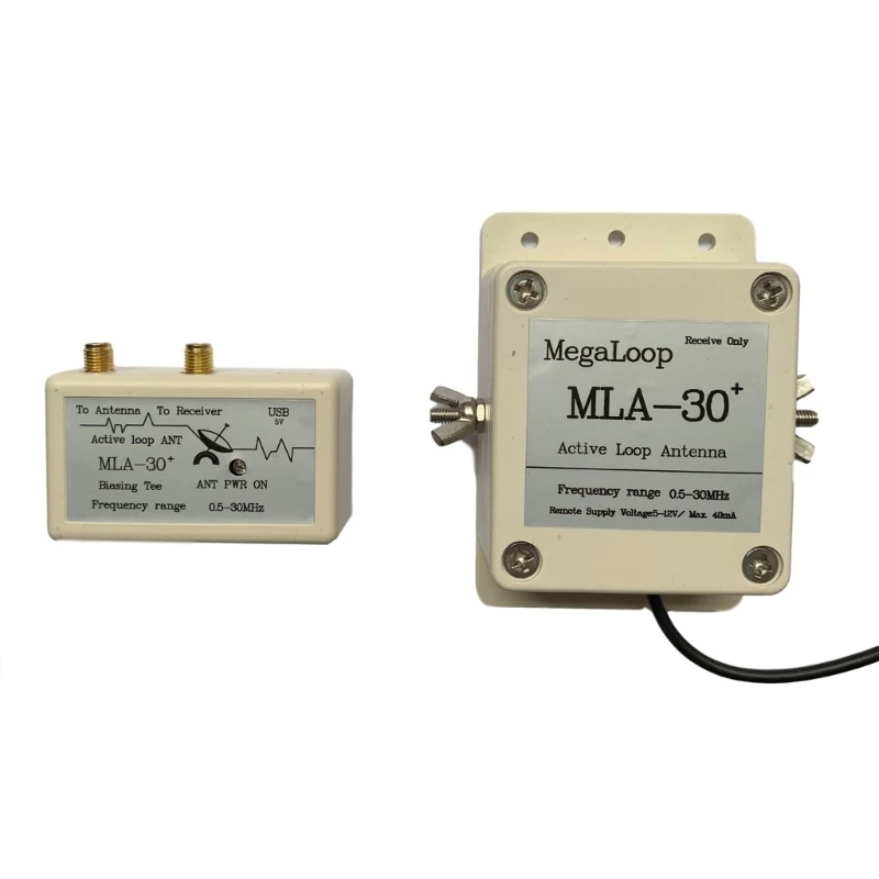 MLA-30 アクティブ ループアンテナ 受信 中波 短波 ラジオ用 100KHz
