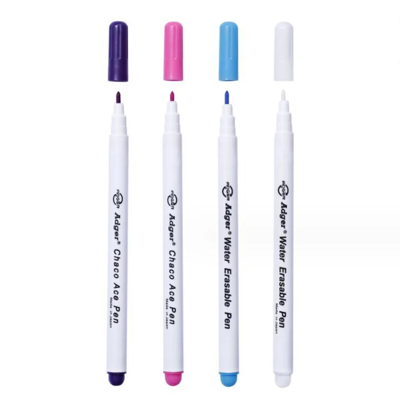 Erasable fabric marker Marker pen Cross-stitch sewing tools can be used with water-soluble ink pens for embroidery