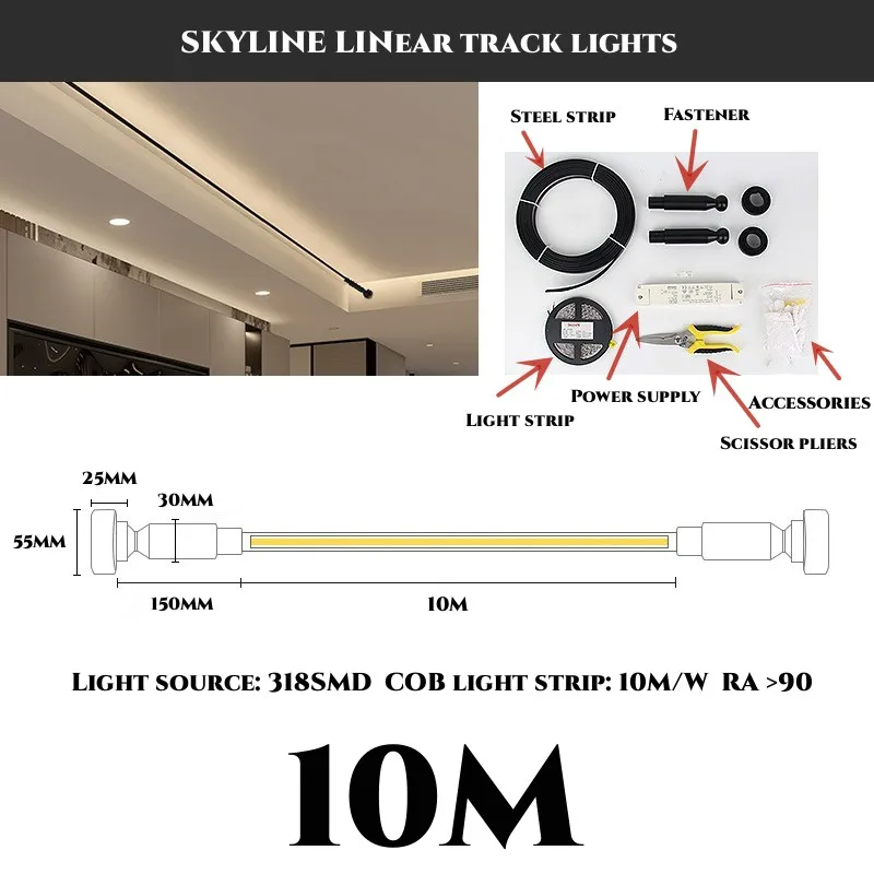 ตัวเลือกสินค้า LED Strip Light ตกแต่งผนังโมเดิร์น