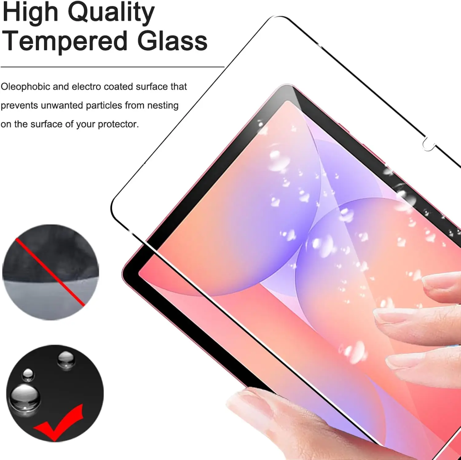 10.9-Inch Clear Tempered Glass Anti-Scratch Screen Protector