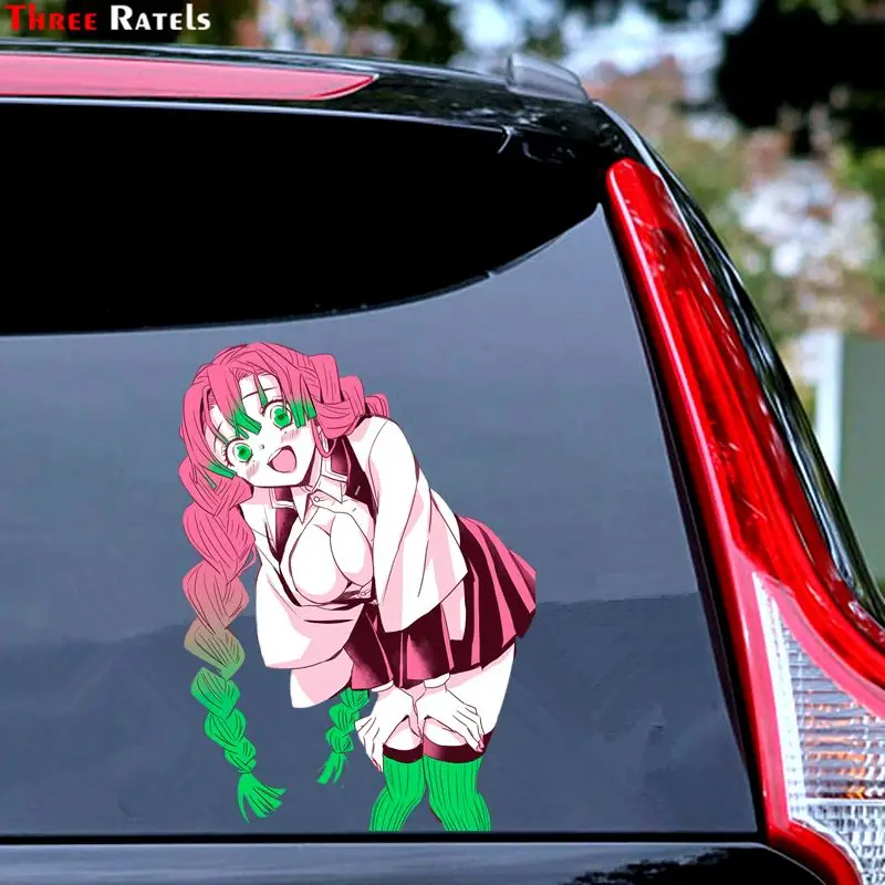 

Three Ratels FC613 demon slayer Mitsuri Kanroji car body sticker mercedes decal