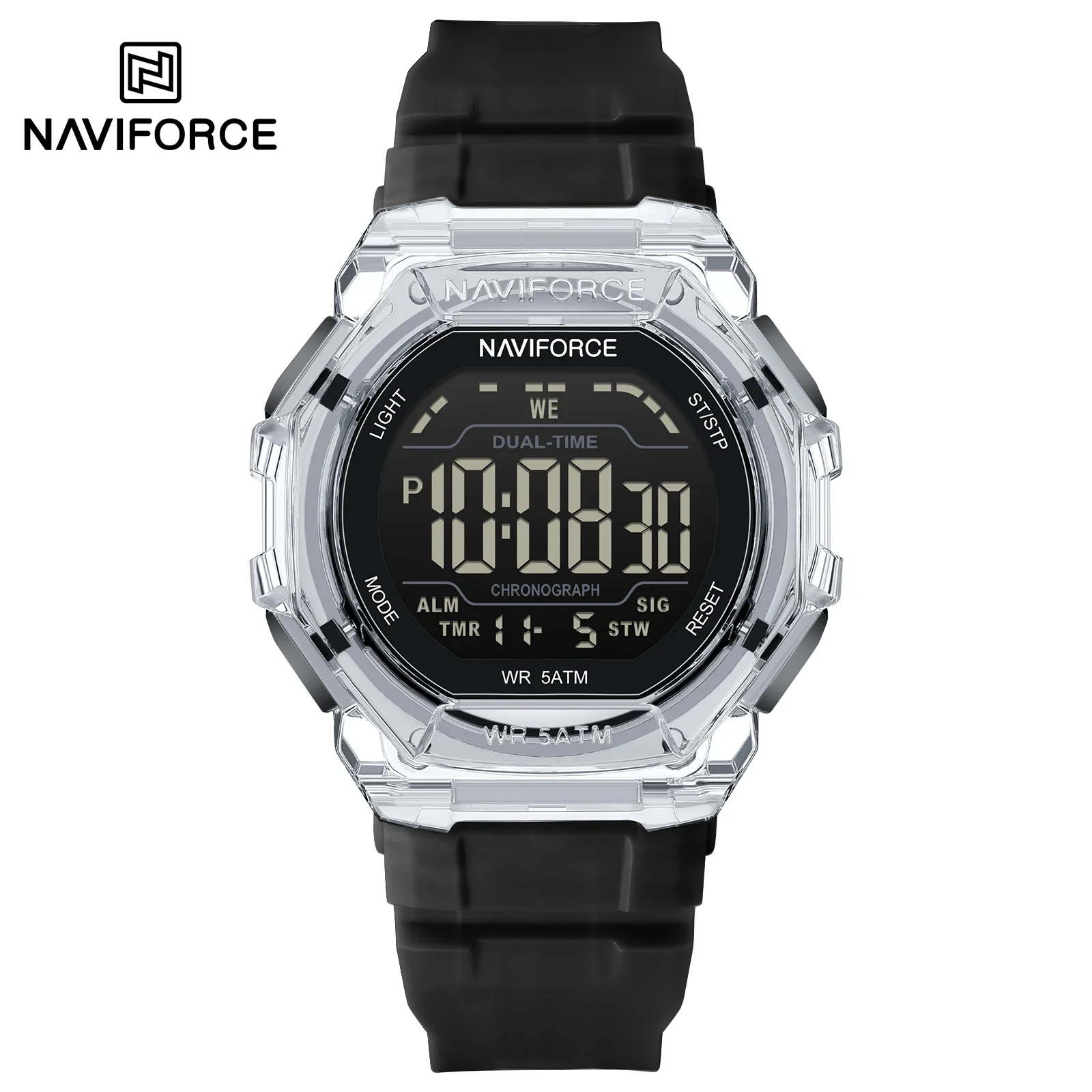 NAVIFORCE Waterproof Multifunction Digital Sports Watch for Men
