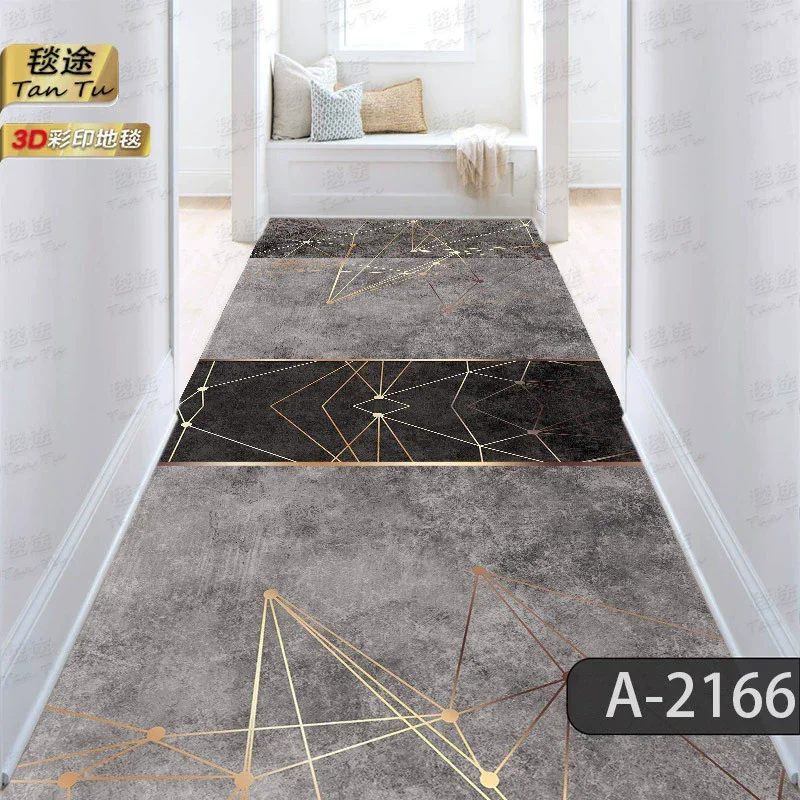 Luxury Corridor Runner Carpet Long Strip Rug for Hallway Living Room Home Aisle Floor Mat Entryway Decor 4
