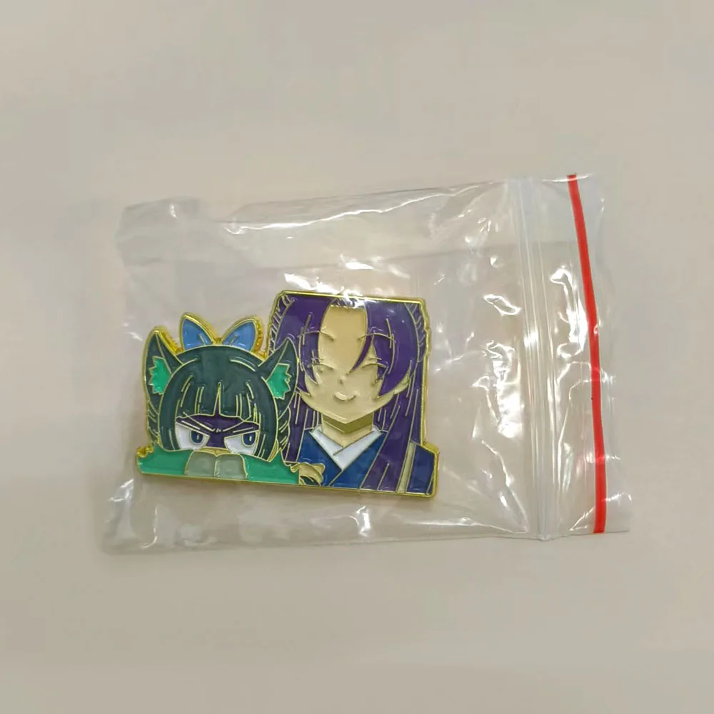 The Apothecary Diaries Katze MaoMao Jinshi Anime Charakter Emaille Pin Interaktive Niedliche Cartoon Brosche Zubehör Fans Geschenke – Detail 7