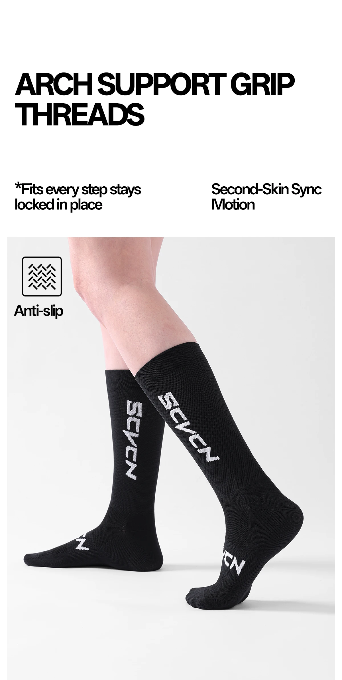 SCVCN Neue Radfahren Socken Top Qualität Professionelle Marke Sport Socken Atmungsaktive Fahrrad Socke Outdoor Racing Große Größe Männer Frauen – Detail 11