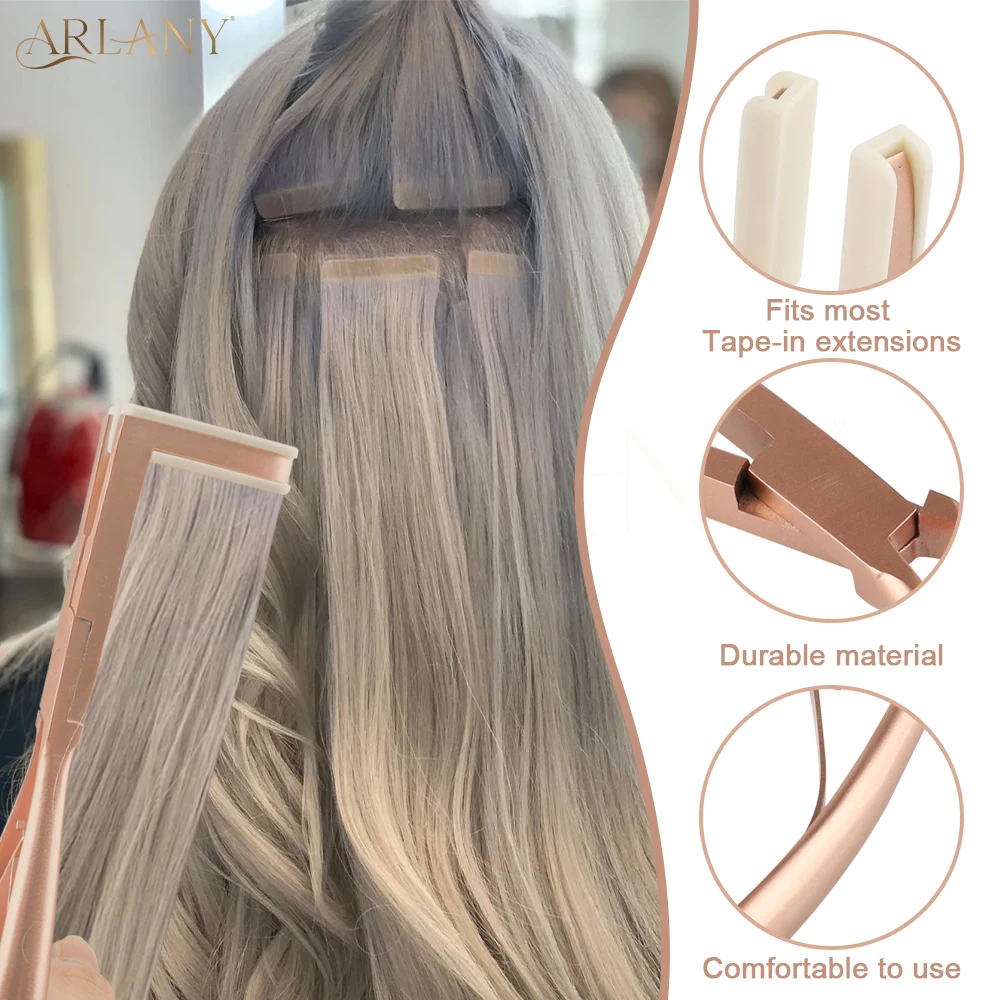 Hair Extension Pliers Tape in Hair Extensions Extension Sealing Pliers Silicone Pad Jaws