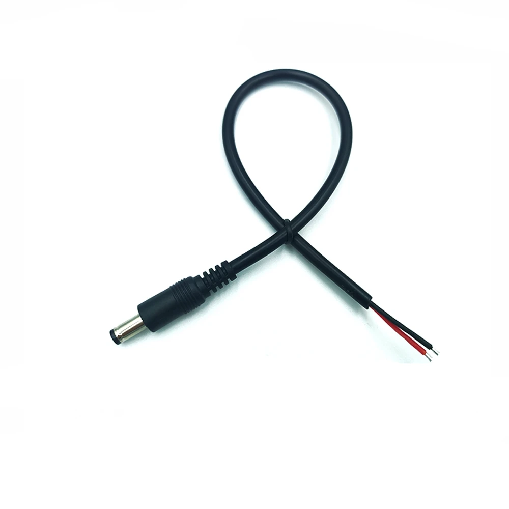 Paquete De 12 Cables De Alimentación De CC De 12 V Con Conectores Macho De 0083in X 0217in Adaptador De Coleta De Cc Para Camaras De Seguridad Cctv - Foto 4