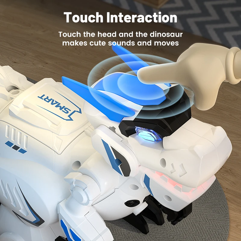 Remote Control Dinosaur Toys 2.4G RC Dinosaur Robot Toy Verisimilitude Sound for Kids Boy Girls Children Gift