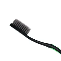 10 Pieces Packed Soft Bristle Bamboo Charcoal Black Hair Ultra-Fine Beauty Toothbrush Couple Suit Oral Cleaning Tools 4