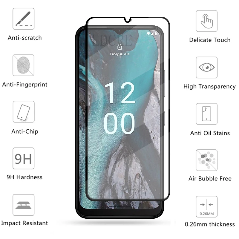 6-in-1 Tempered Glass HD Screen and Camera Protector Film