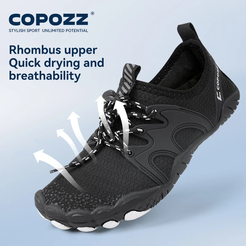 Water shoes unisex men women quick-dry antiskid sports wearproof beach barefoot