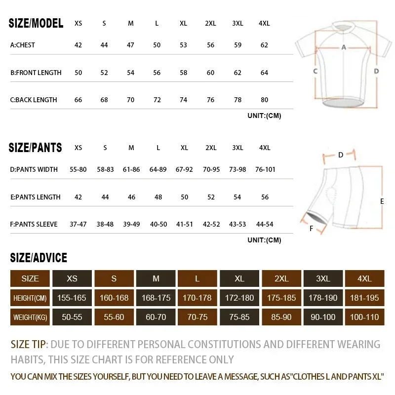 Cycling Jersey Set Merida Summer Short Sleeve Breathable Men's MTB Bike Clothing