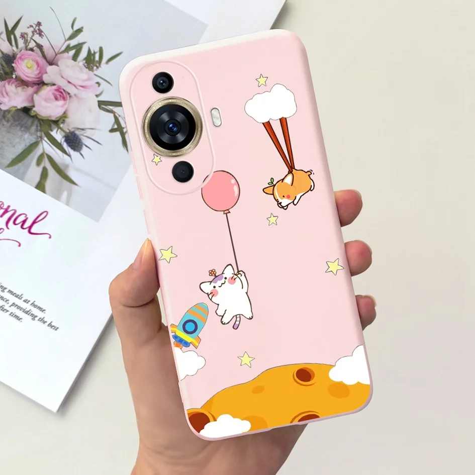 Stylish Fashion Pattern Soft Silicone Phone Case for Huawei Nova 11 Series
