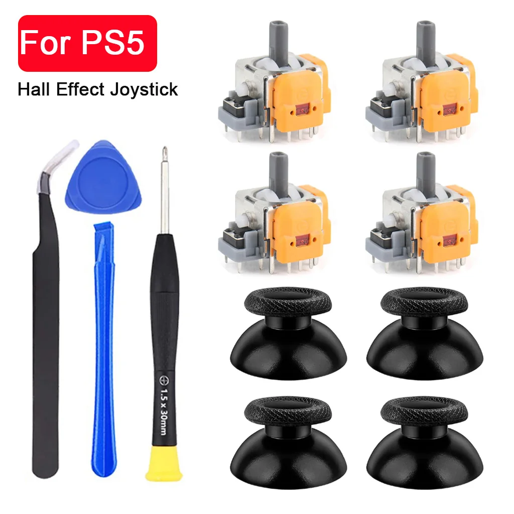 مجموعة قطع غيار عصا التحكم التناظرية ثلاثية الأبعا...