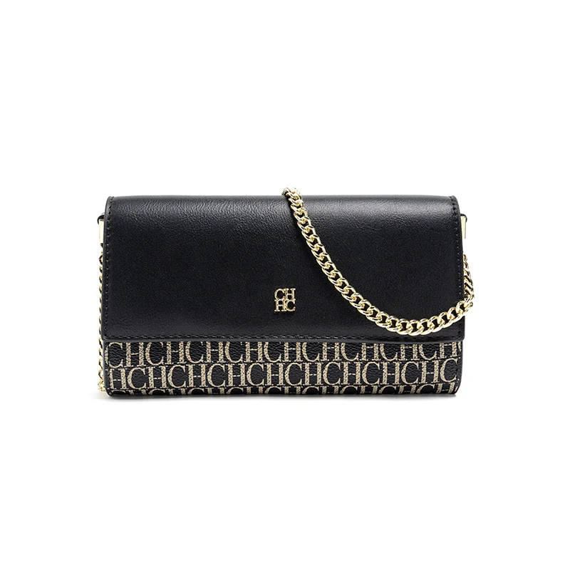 CH المرأة حقيبة كتف سعة كبيرة بولي Leather الجلود...