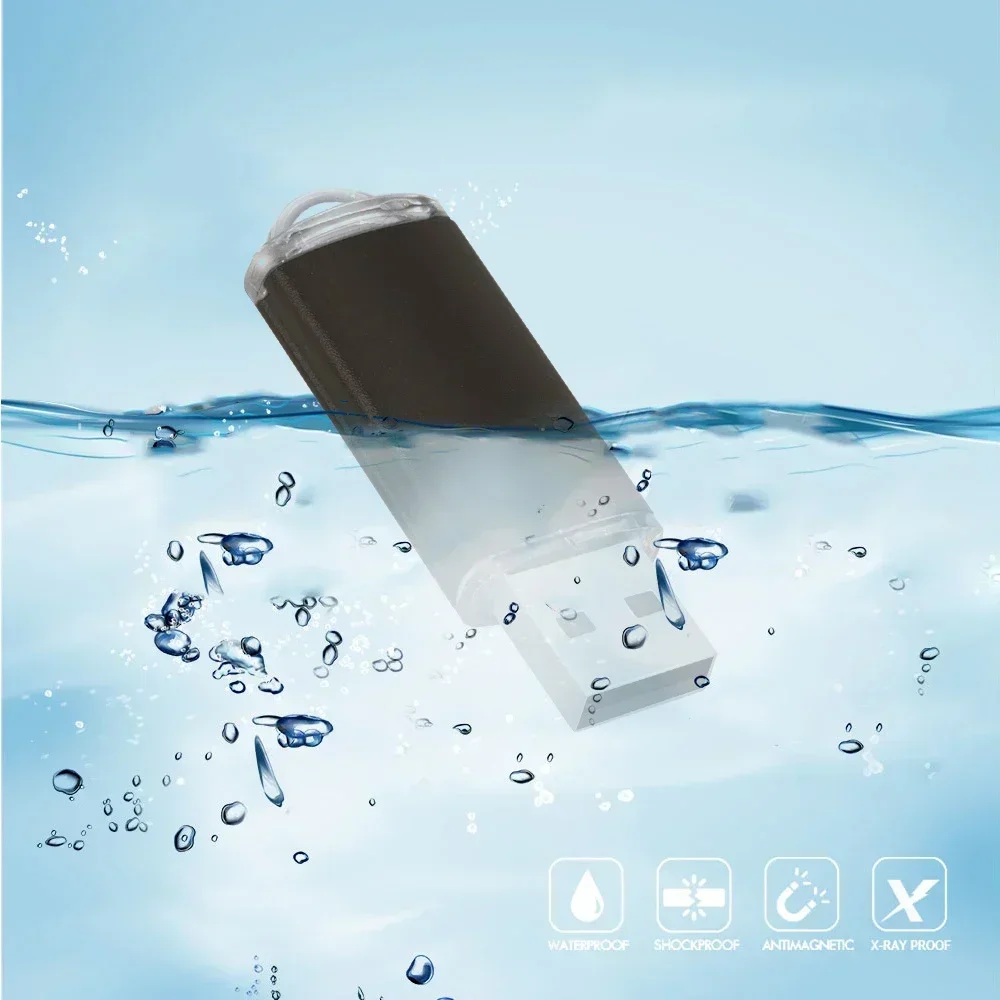 Pendrive Metal USB Flash Drive 2.0 30PCS 128gb 64gb 32gb 16gb 4GB