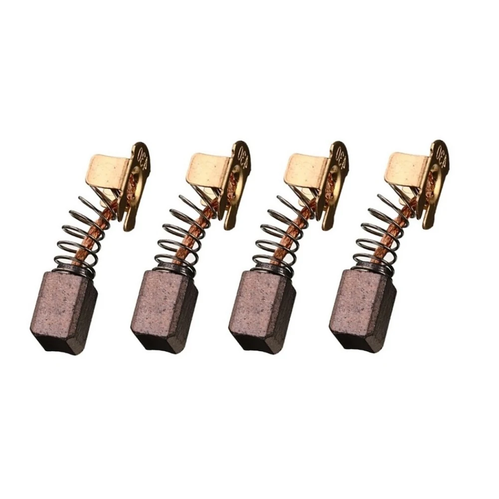 

4Pcs Motor Carbon Brush CB430 10x7x7mm Replacement Parts For Makita 18V LXT Angle Grinder BHR200 DGA452 Power Tool Parts